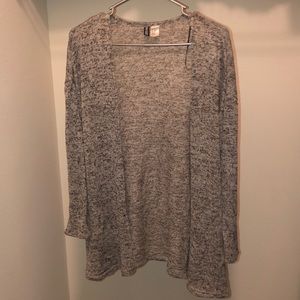Gray cardigan